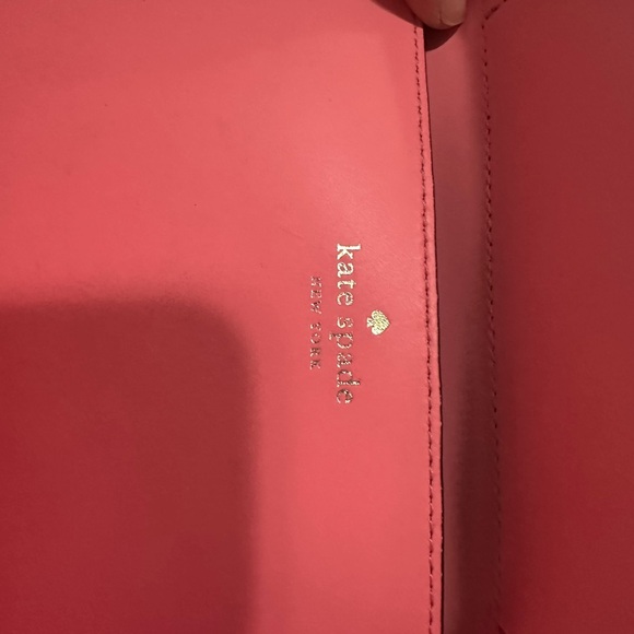 Kate Spade Deep Red Tote Bag with Crossbody Straps - Picture 5 of 14